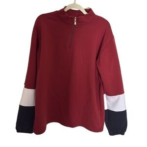 Dewberry Men’s 3/4 Zip Sweatshirt - Size XXL - Poly-Cotton Blend